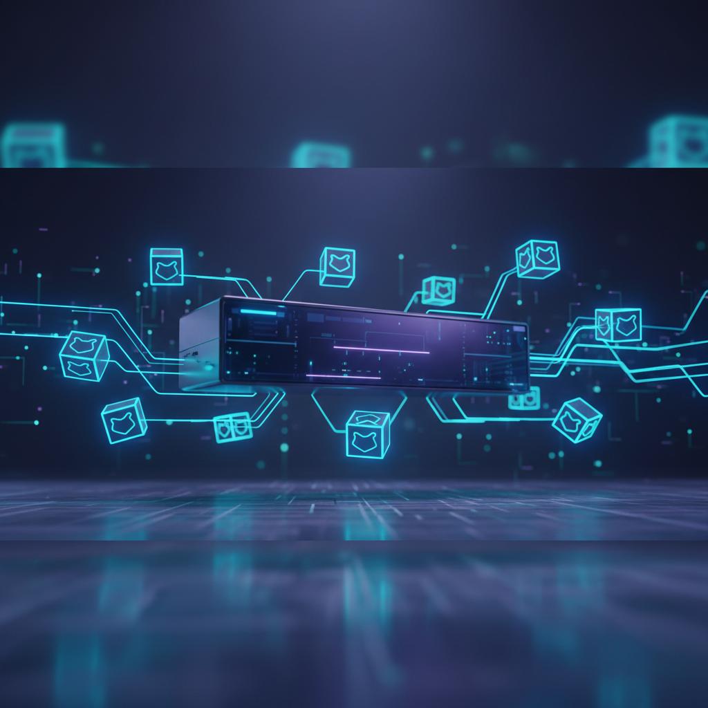 Ilustração técnica representando tecnologia relacionado a O que é Docker? Guia Definitivo para Containers em