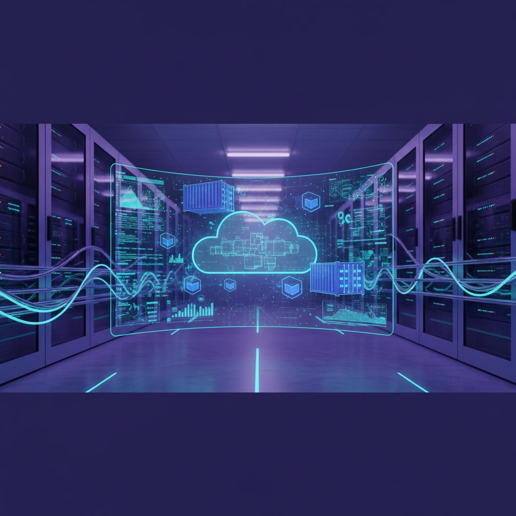 Ilustração técnica representando tecnologia relacionado a Docker: O Guia Definitivo para Containers e DevOps