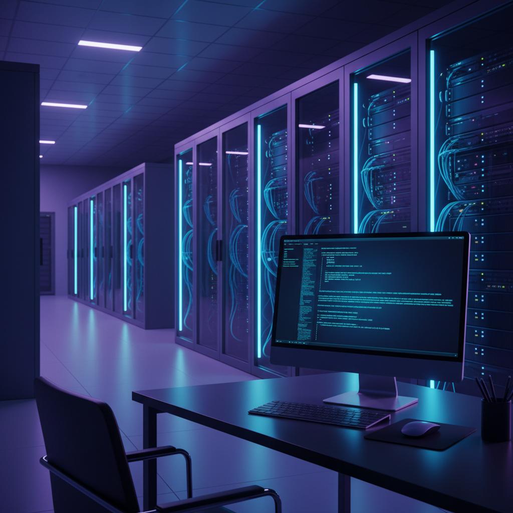 Ilustração técnica representando tecnologia relacionado a Guia Definitivo: Domine Linux e Administração de S incluindo Ubuntu