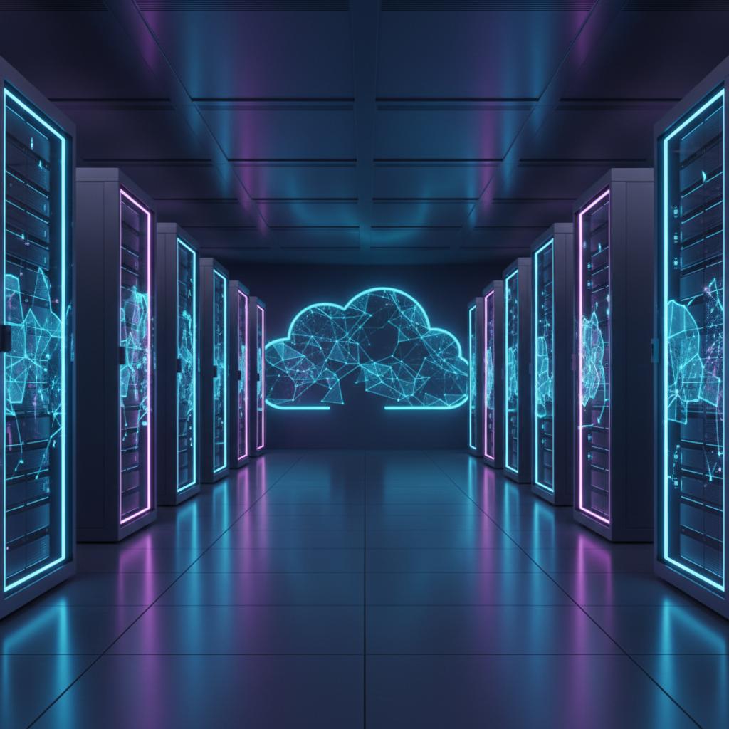 Ilustração técnica representando tecnologia relacionado a O que é VPS? Guia Definitivo de Hospedagem e Cloud