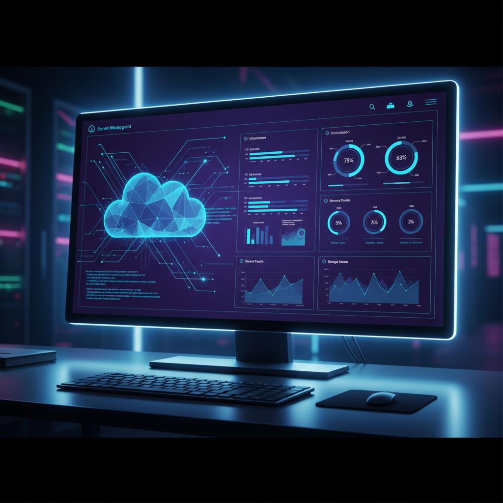 Ilustração técnica representando tecnologia relacionado a O Guia Definitivo do WordPress: Do Zero ao Profiss incluindo VPS
