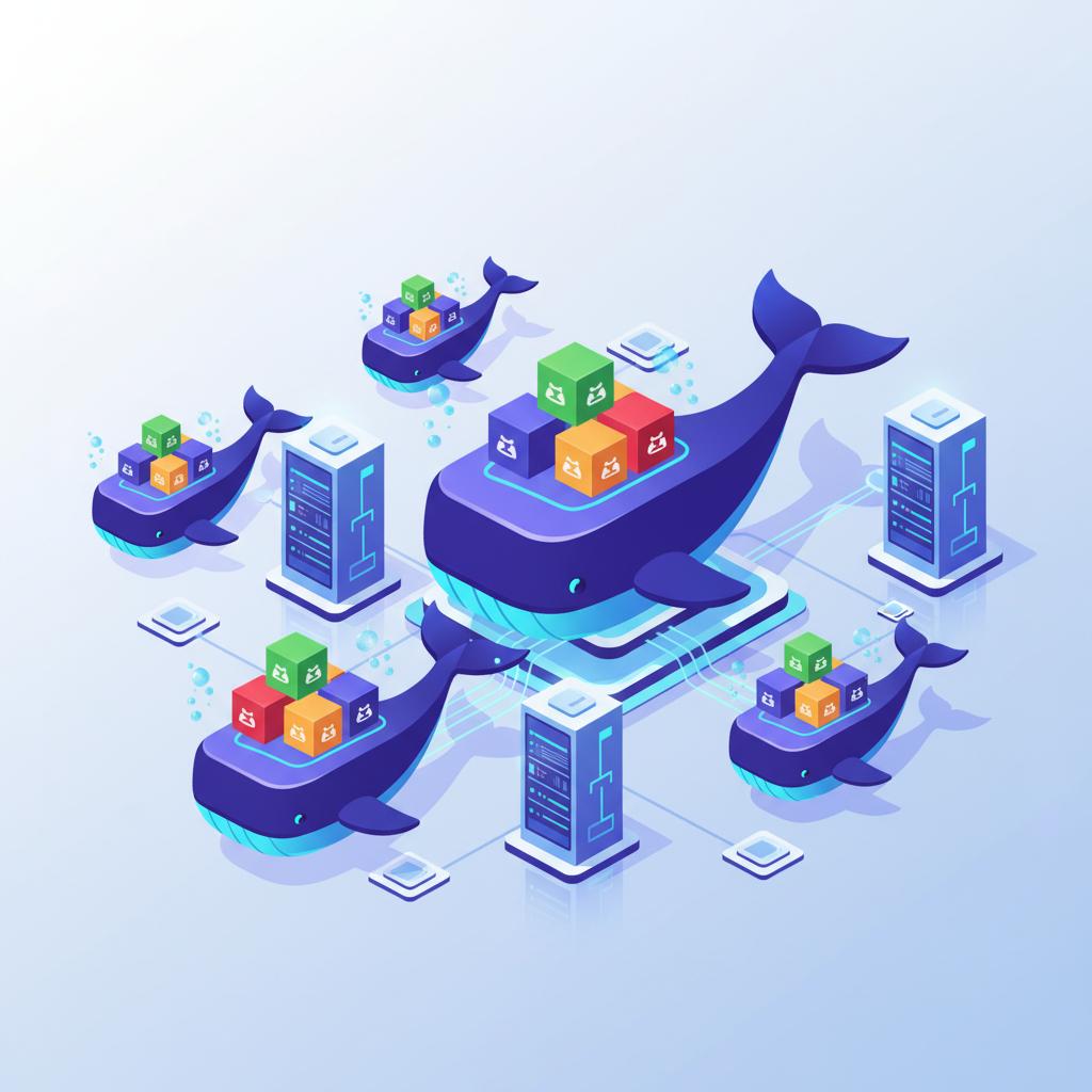 Ilustração técnica representando tecnologia relacionado a O que é Docker? Guia Definitivo de Containers e De