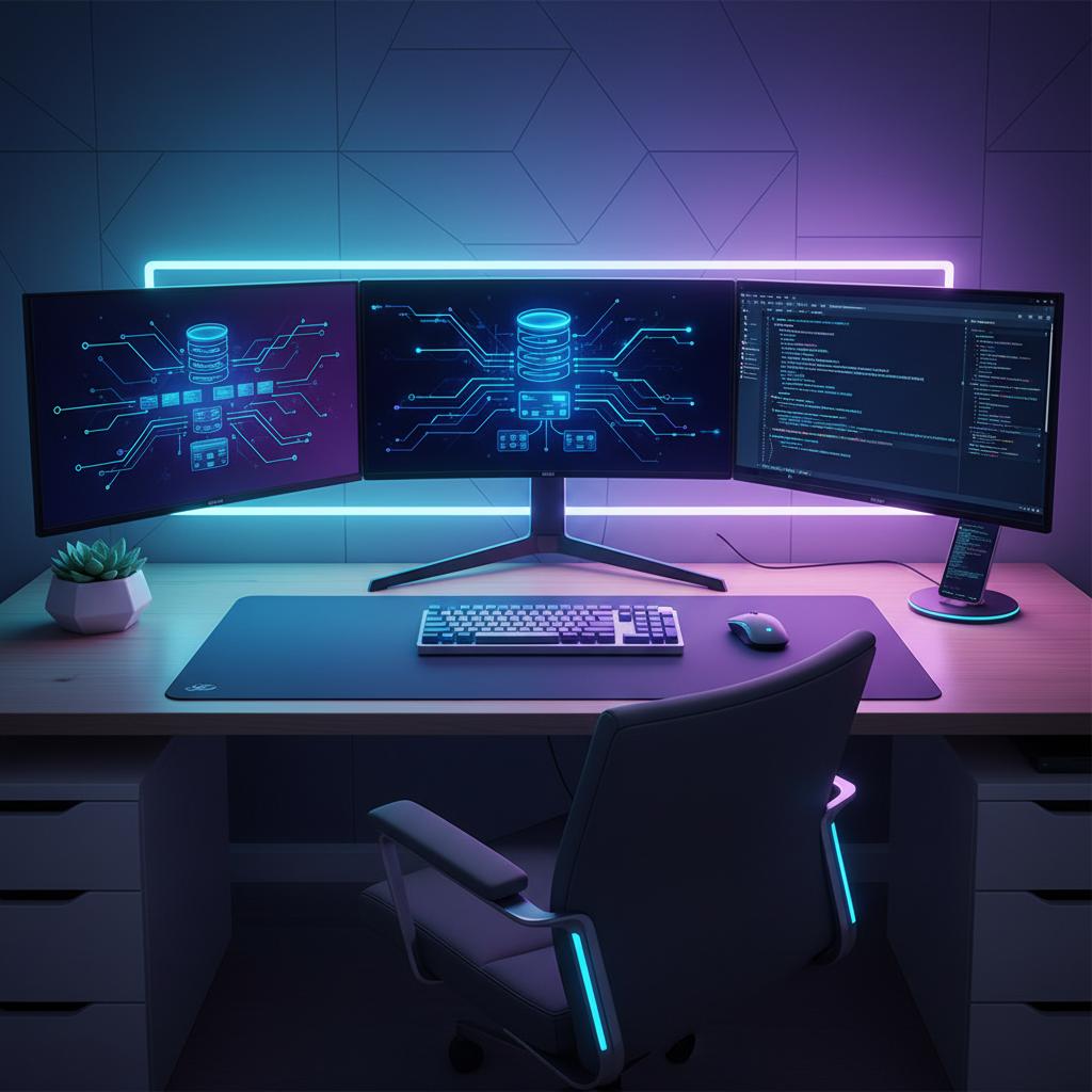 Ilustração técnica representando tecnologia relacionado a Qual Banco de Dados Escolher? Guia Técnico 2026 incluindo Postgr...