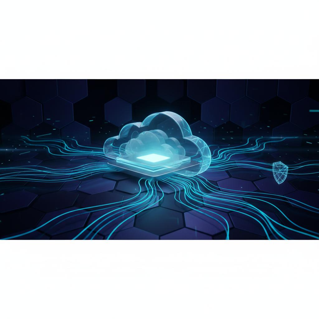 Ilustração técnica representando tecnologia relacionado a O que é VPS? Guia Definitivo de Hospedagem Cloud (