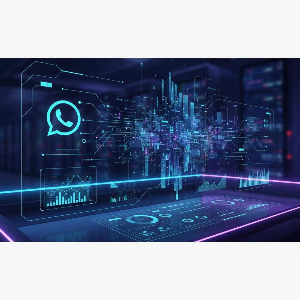 Ilustração técnica representando tecnologia relacionado a Guia Definitivo: Como Implementar a Evolution API  incluindo Wha...