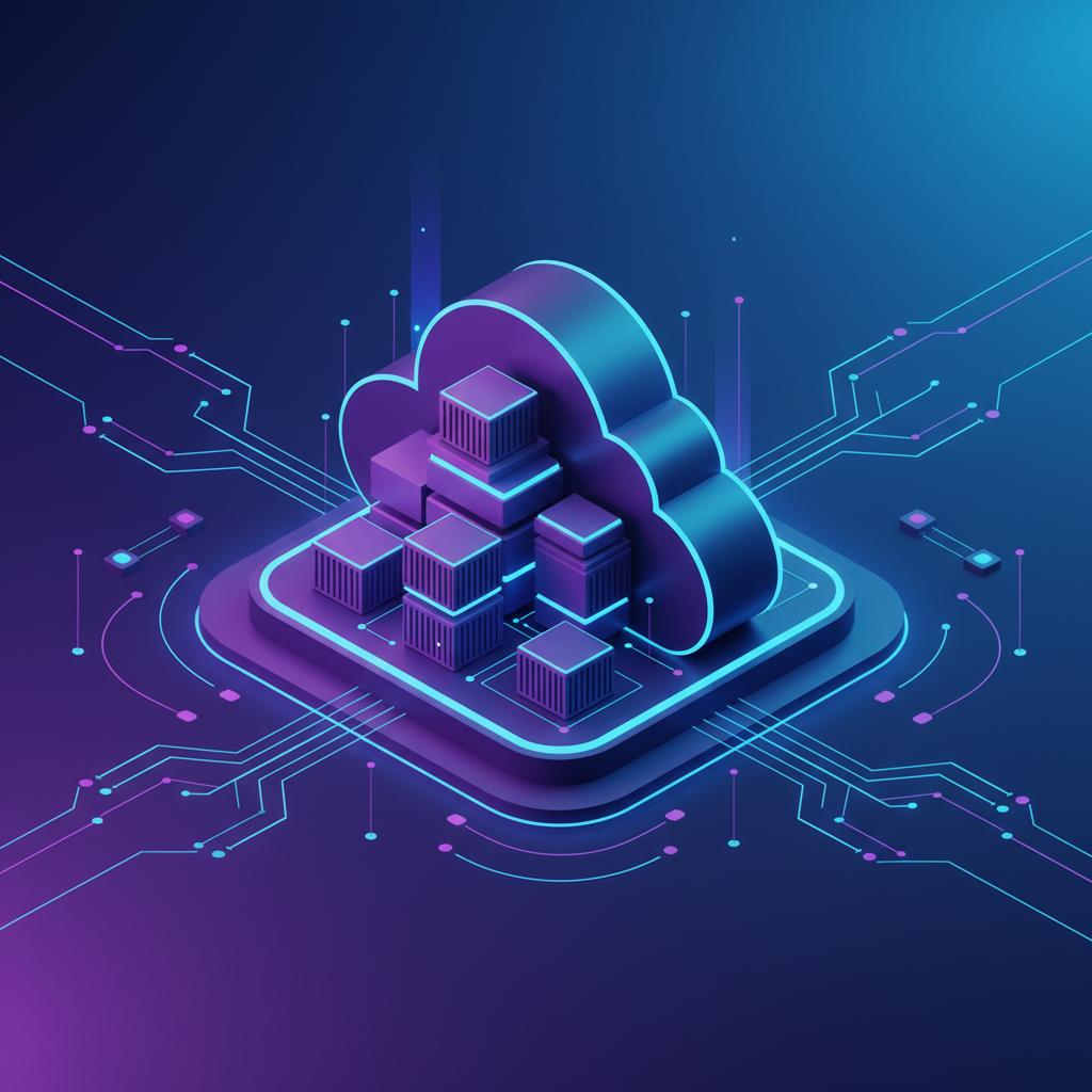 Ilustração técnica representando tecnologia relacionado a O que é Docker? Guia Definitivo para Containers em