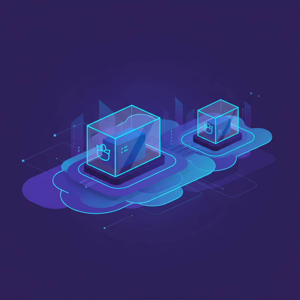 Ilustração técnica representando tecnologia relacionado a O que é Docker? Guia Definitivo de Containers e De