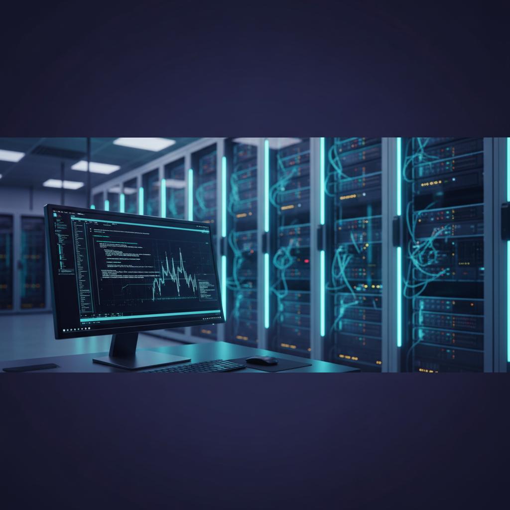 Ilustração técnica representando tecnologia relacionado a Guia Linux: Dominando seu Servidor e Administração incluindo ubuntu