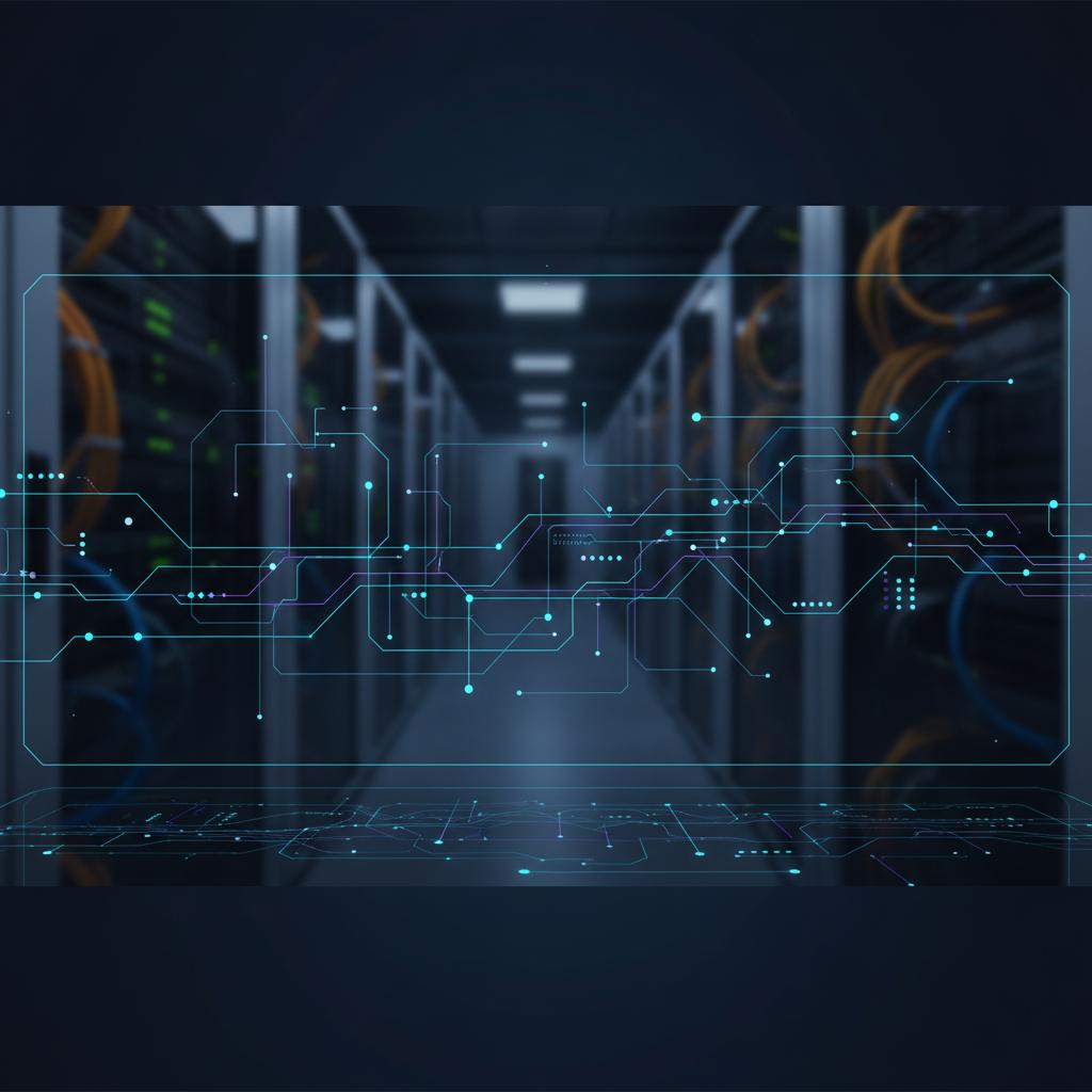 Ilustração técnica representando tecnologia relacionado a N8N: O Guia Definitivo para Automação de Workflows