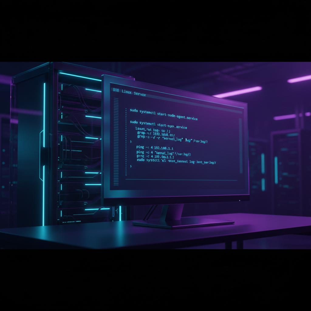 Ilustração técnica representando tecnologia relacionado a Guia Linux: Dominando a Administração de Servidore incluindo ubuntu