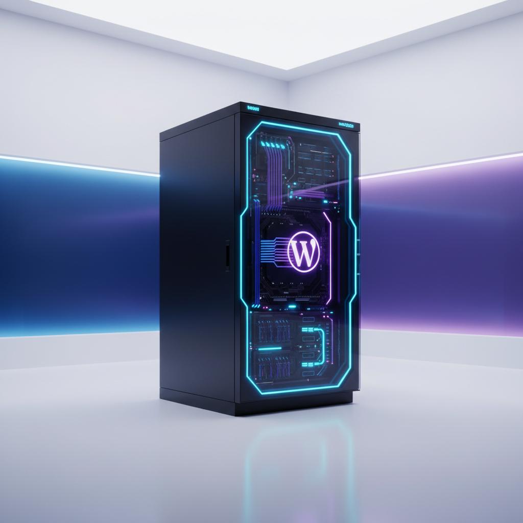 Ilustração técnica representando tecnologia relacionado a WordPress: O Guia Definitivo de Performance e Estr incluindo CMS