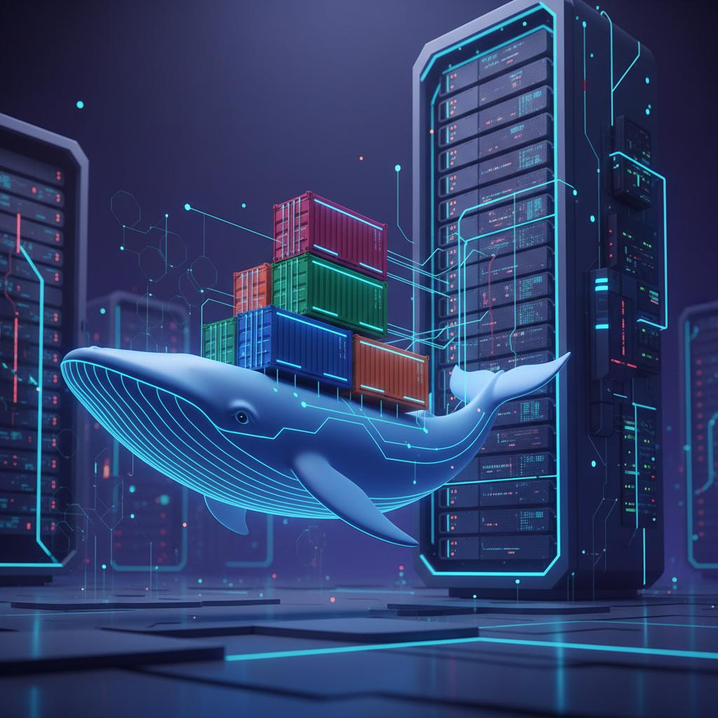 Ilustração técnica representando tecnologia relacionado a O que é Docker? Guia Definitivo para Containers em