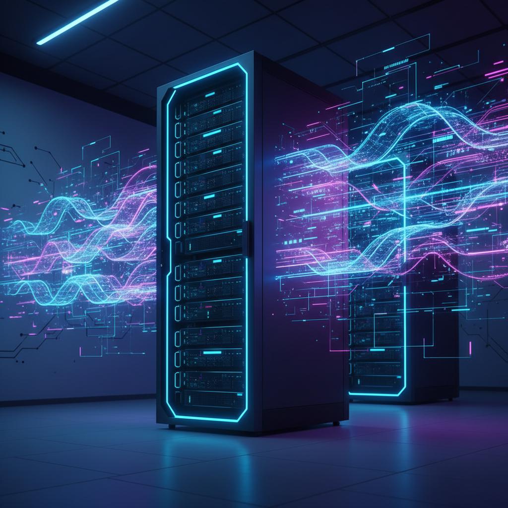 Ilustração técnica representando tecnologia relacionado a LLM na Prática: Como Implementar IA com OpenAI e L