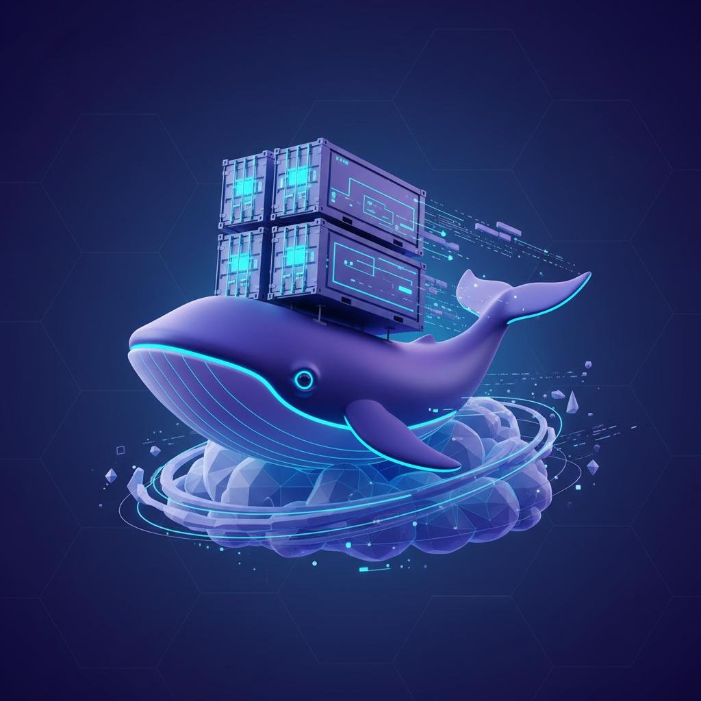 Ilustração técnica representando tecnologia relacionado a O que é Docker? Guia Definitivo de Containers e De