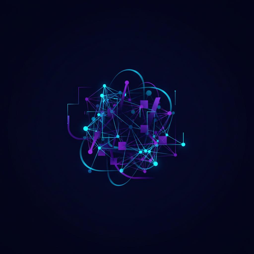 Ilustração técnica representando tecnologia relacionado a Bancos de Dados Vetoriais: Guia Definitivo e Como  incluindo Vec...