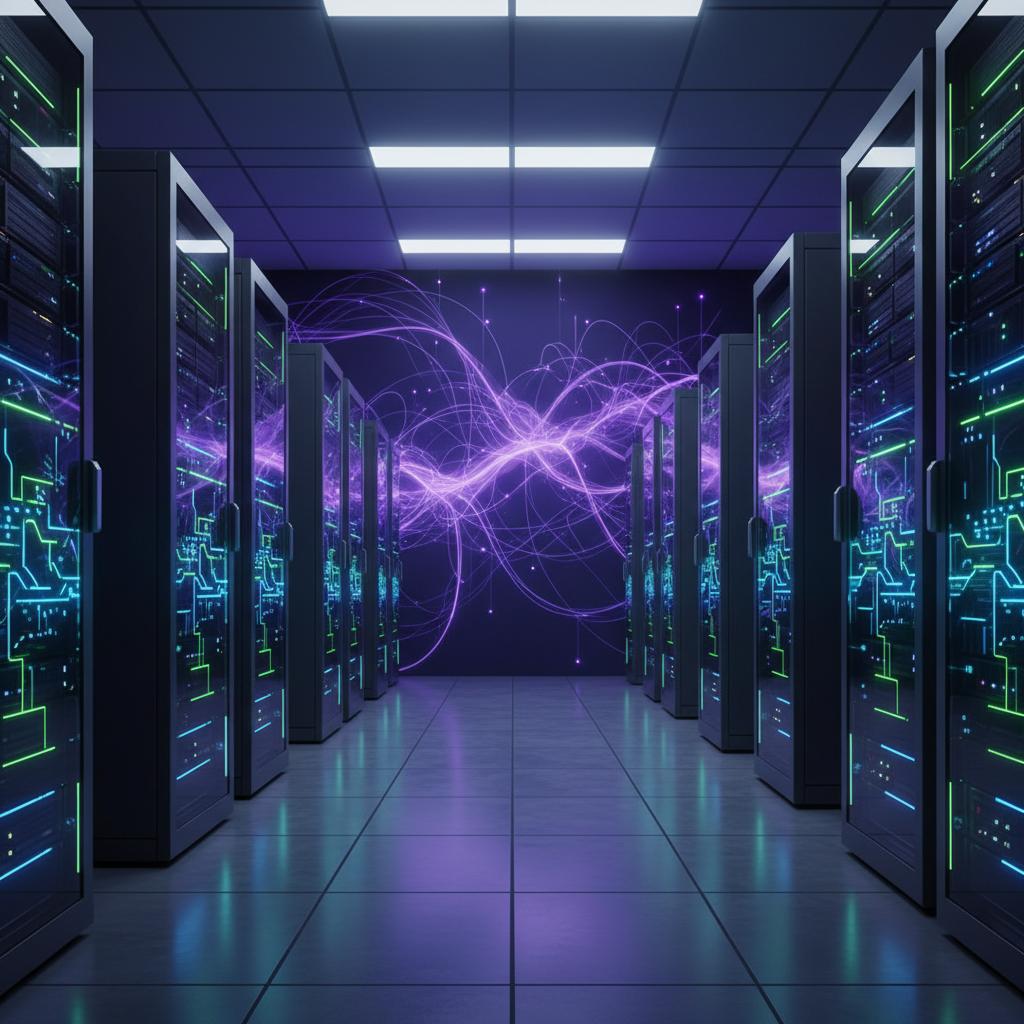 Ilustração técnica representando tecnologia relacionado a VPS: O Guia Completo sobre Servidor Virtual em 202 incluindo hos...