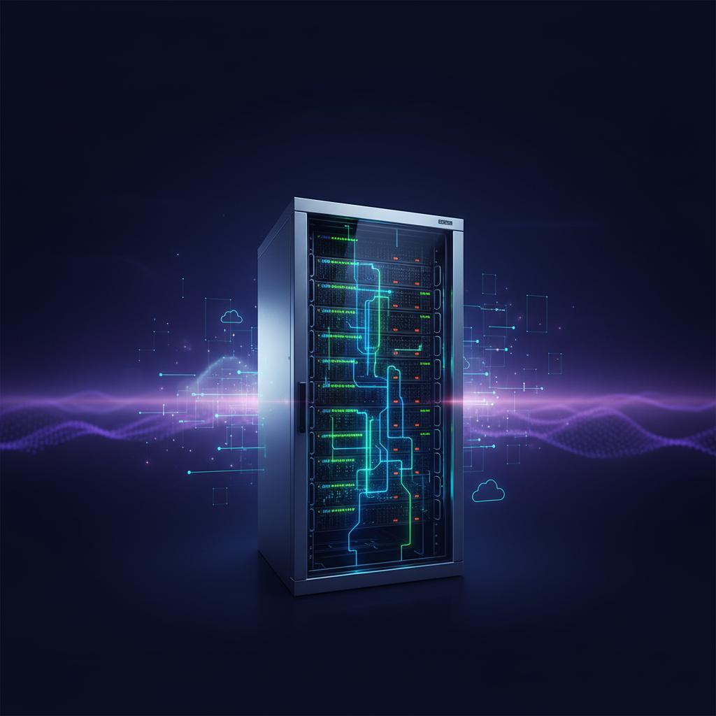 Ilustração técnica representando tecnologia relacionado a O que é VPS? Guia Definitivo sobre Servidor Virtua