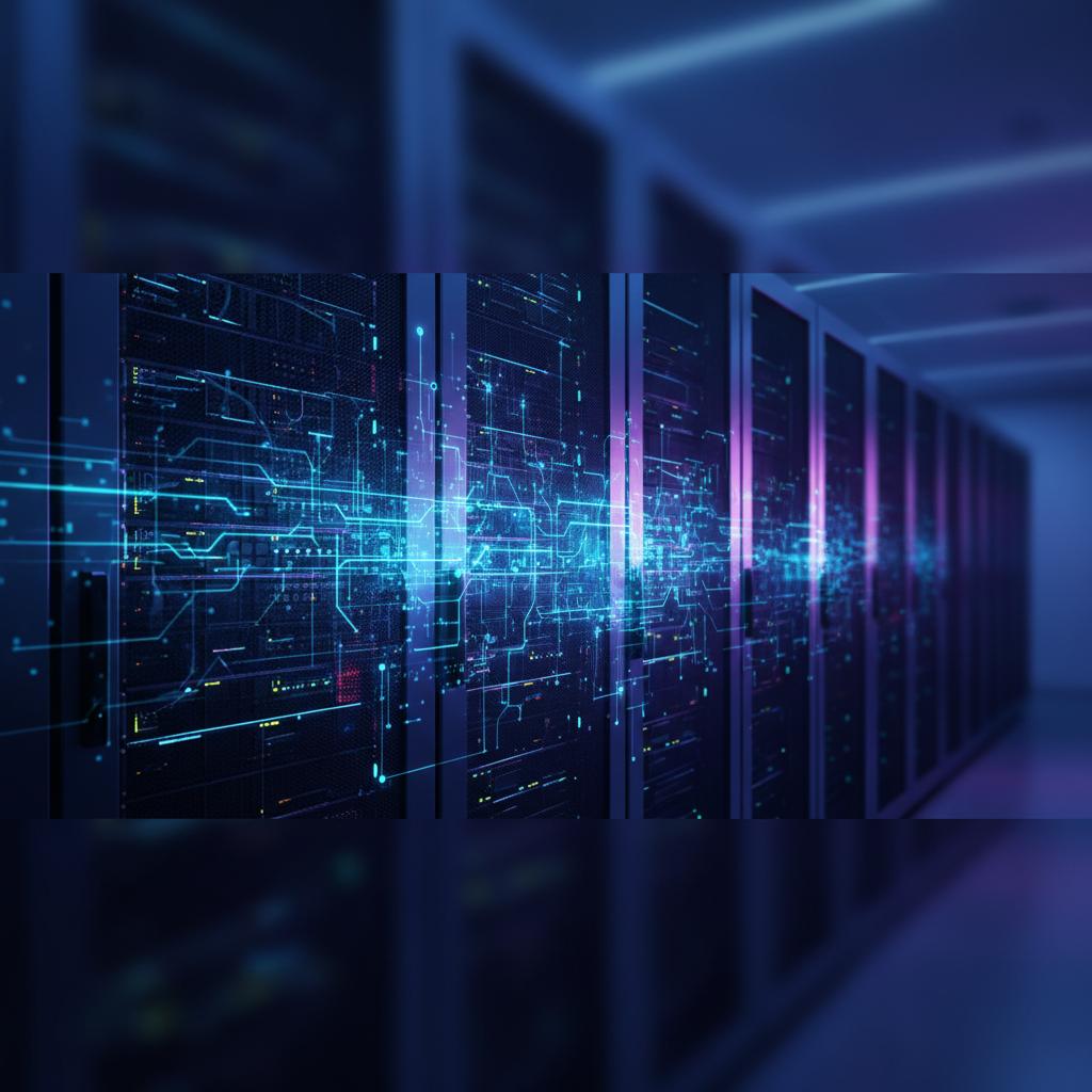 Ilustração técnica representando tecnologia relacionado a Como implementar LLMs em 2026: Guia Completo por G incluindo OpenAI