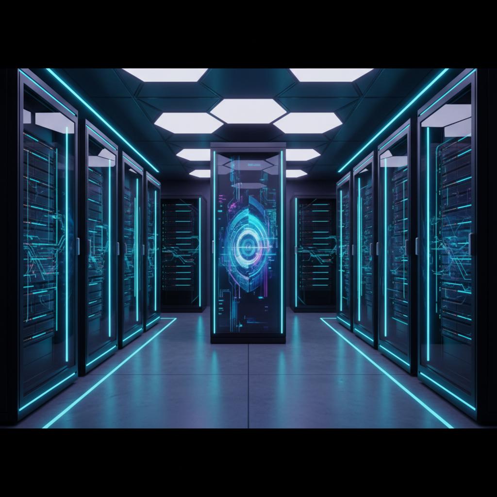 Ilustração técnica representando tecnologia relacionado a O que é VPS? Guia Definitivo sobre Servidor Virtua