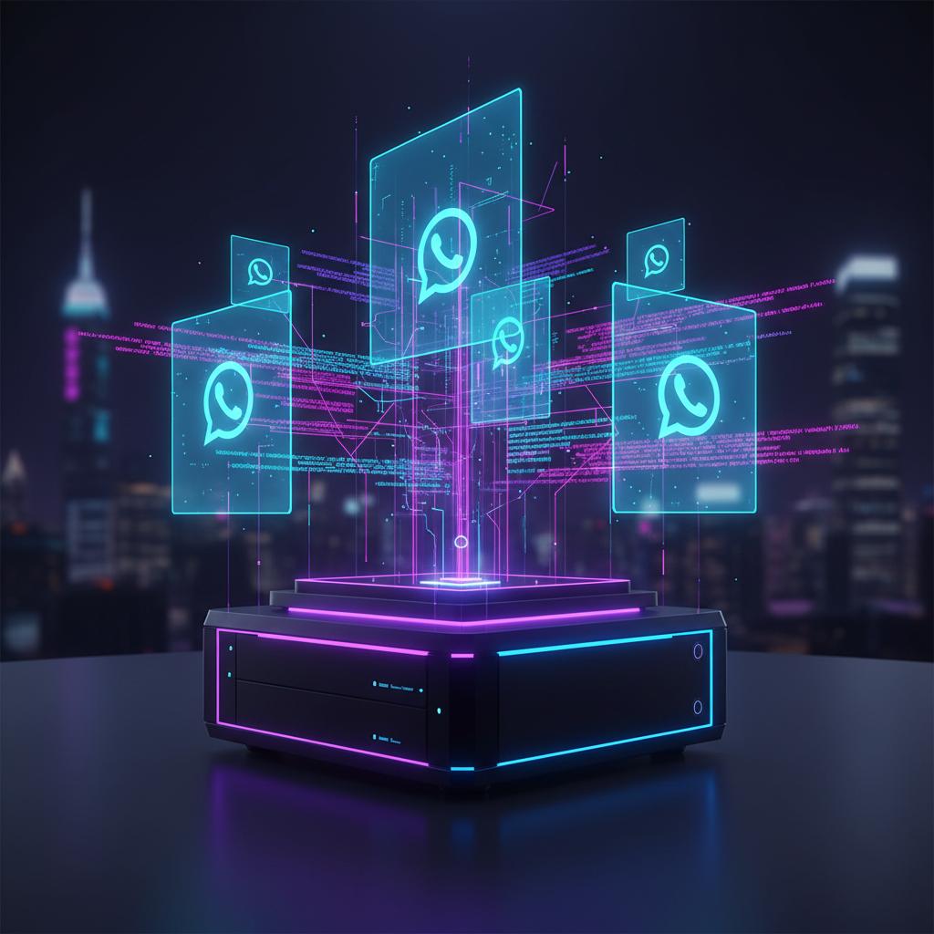 Ilustração técnica representando tecnologia relacionado a Guia Completo: Como Usar a Evolution API para Auto incluindo Wha...