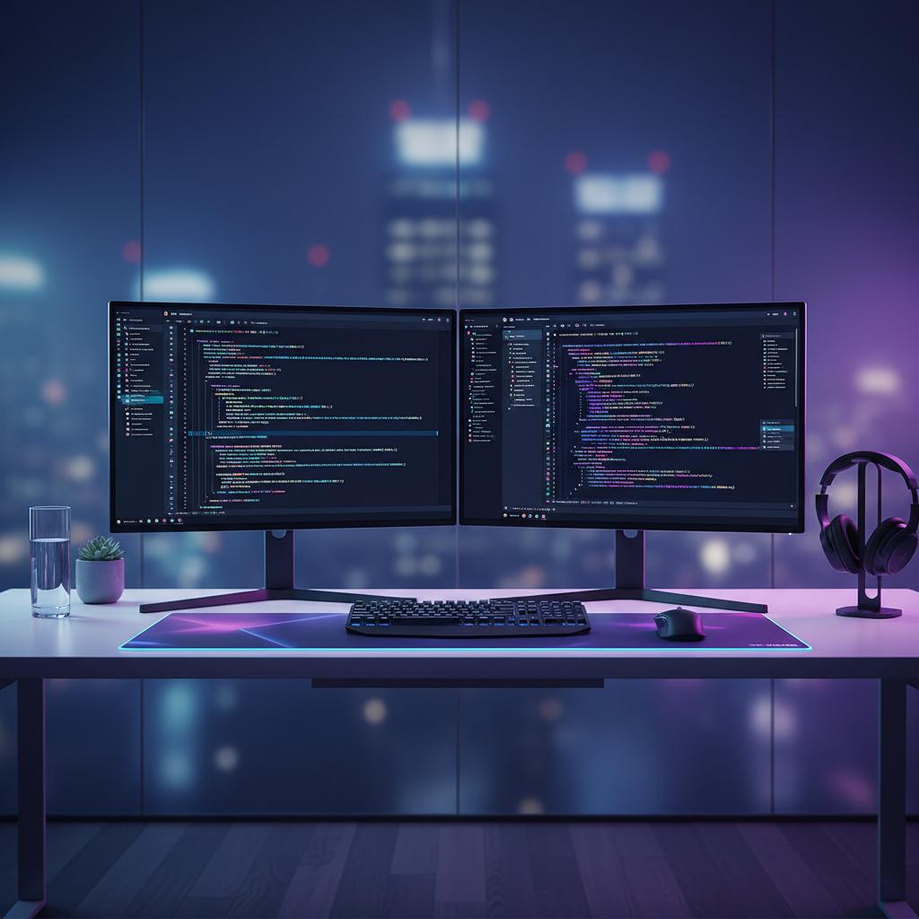 Ilustração técnica representando tecnologia relacionado a Guia Prático de Programação: Como Evoluir sua Carr incluindo Python