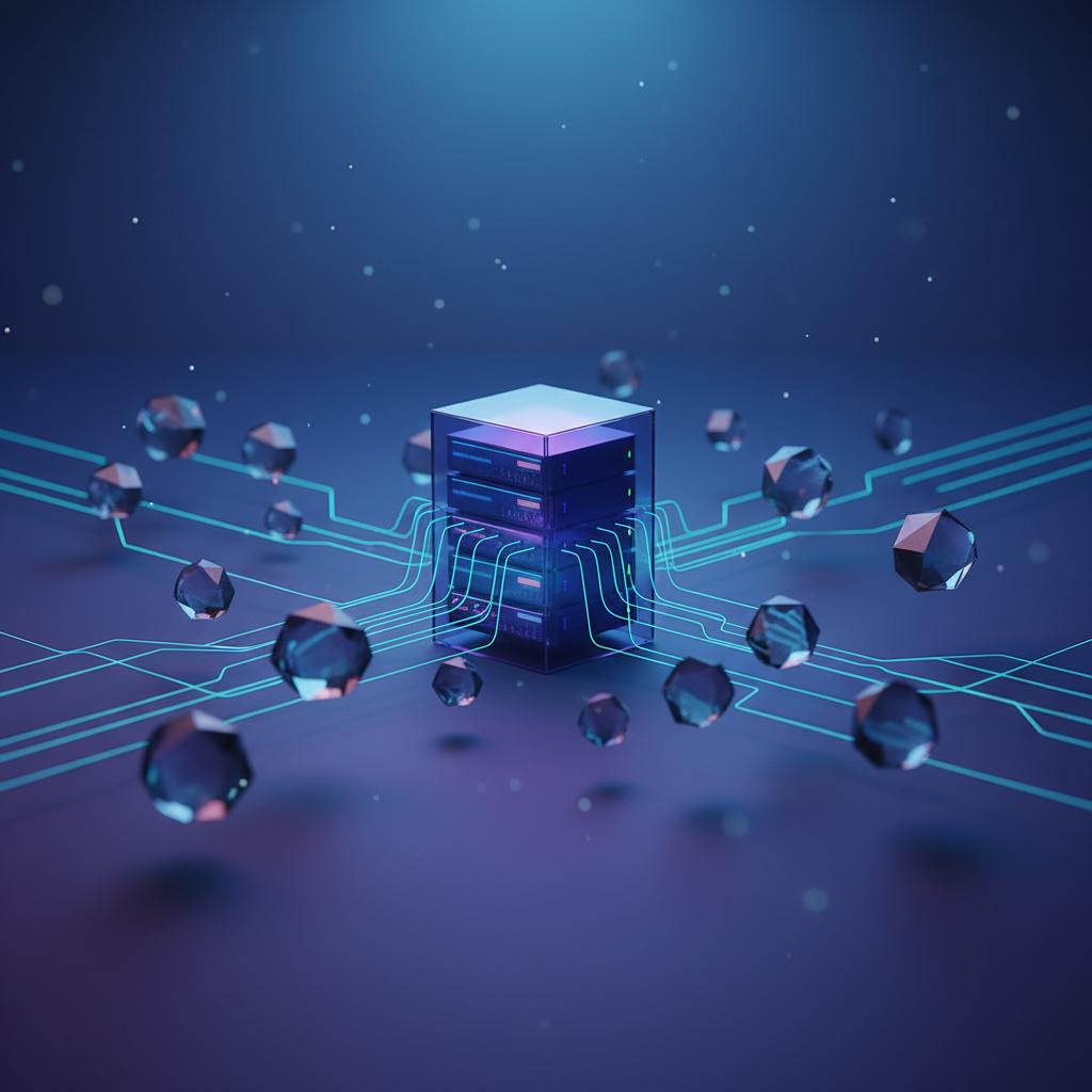 Ilustração técnica representando tecnologia relacionado a Bancos de Dados Vetoriais: O Guia Definitivo em 20 incluindo Vec...