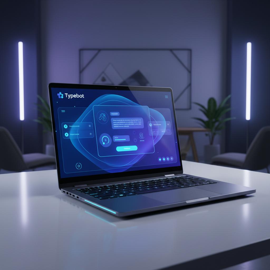 Ilustração técnica representando tecnologia relacionado a Typebot: Guia Completo para Criar Formulários de C incluindo Cha...