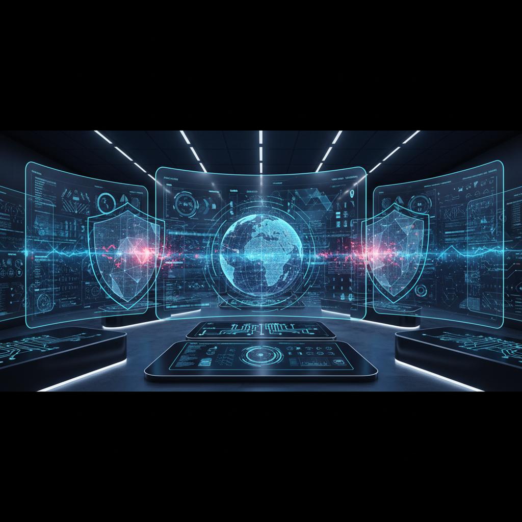 Ilustração técnica representando tecnologia relacionado a Segurança Web em 2026: Guia Essencial de Proteção 