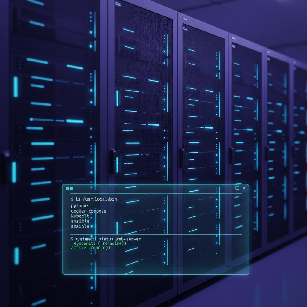 Ilustração técnica representando tecnologia relacionado a Guia Linux: Dominando a Administração de Servidore incluindo Ubuntu