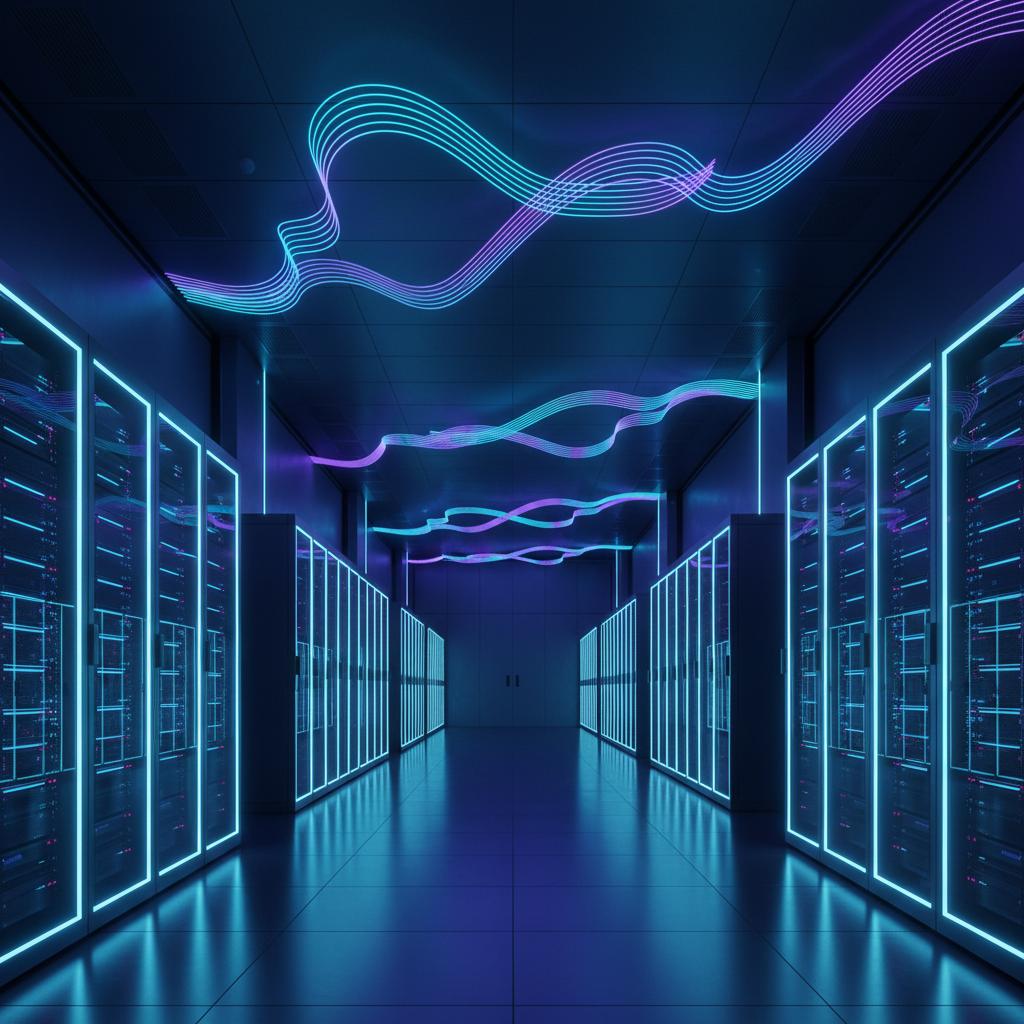 Ilustração técnica representando tecnologia relacionado a VPS: O Guia Definitivo de Hospedagem e Cloud Compu