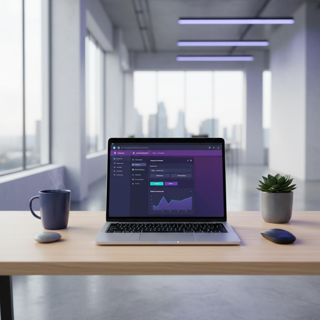Ilustração técnica representando tecnologia relacionado a WordPress: O Guia Completo para Criar seu Website  incluindo CMS