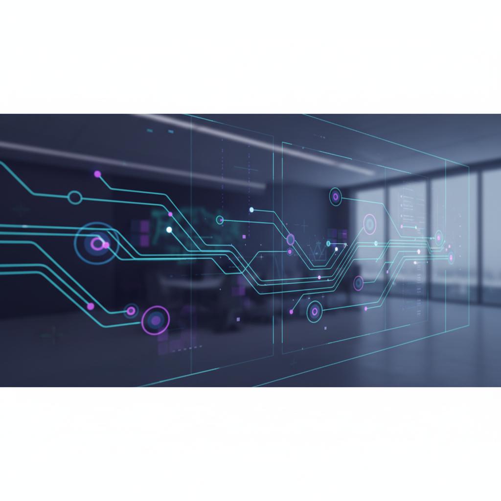 Ilustração técnica representando tecnologia relacionado a N8N: O Guia Definitivo para Automação de Workflows