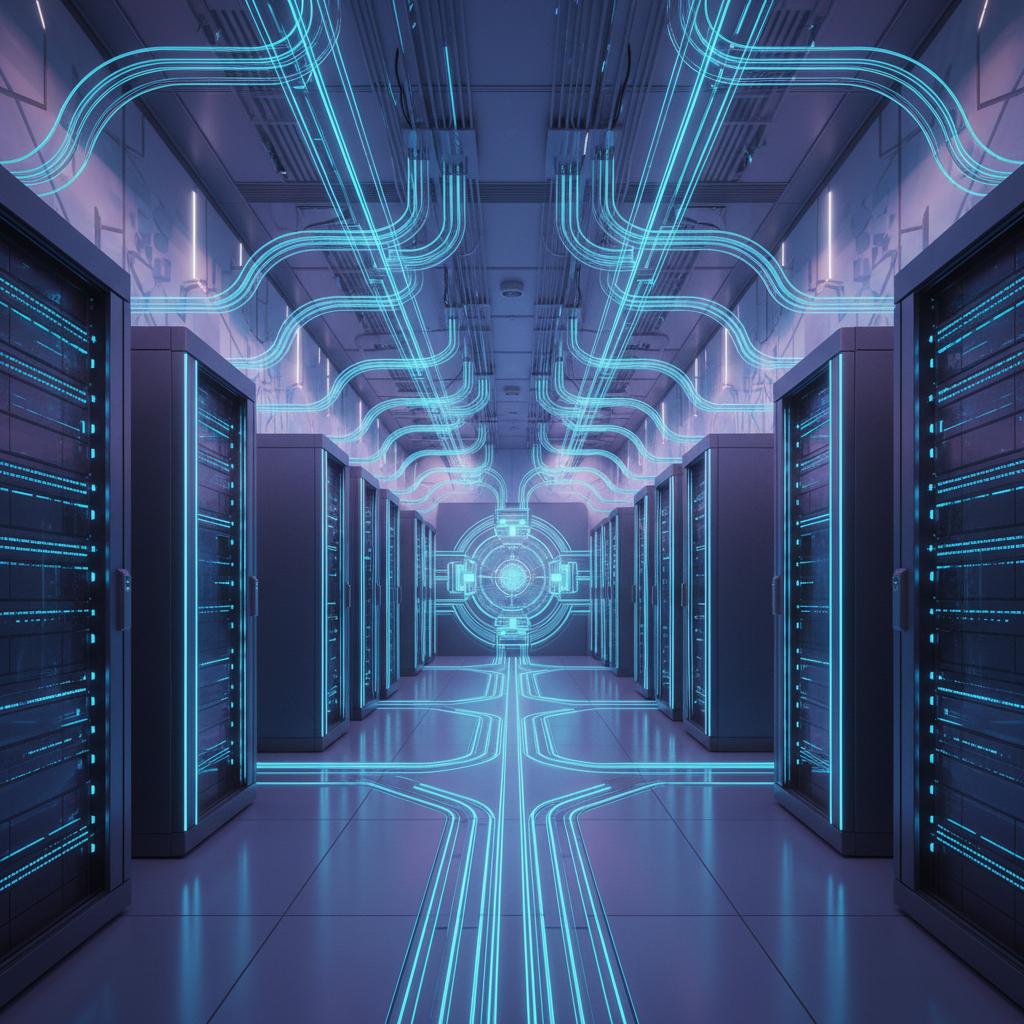 Ilustração técnica representando tecnologia relacionado a O que é VPS? Guia Definitivo sobre Servidor Virtua