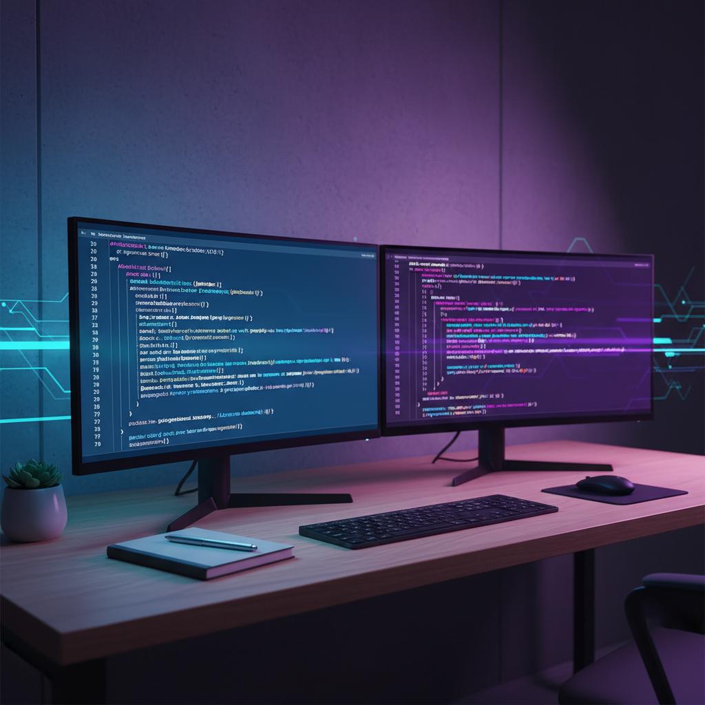 Ilustração técnica representando tecnologia relacionado a Guia Prático de Programação: Como Dominar Python e