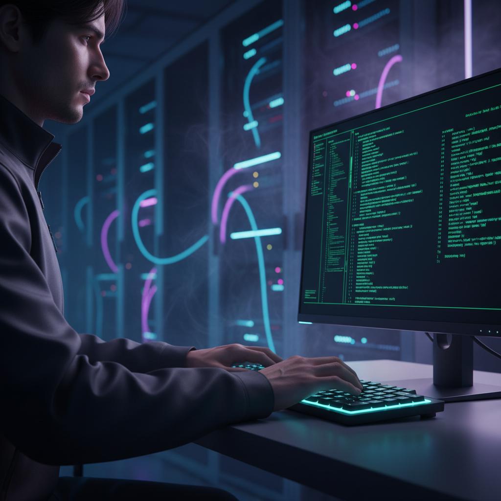 Ilustração técnica representando tecnologia relacionado a Guia Definitivo de Linux para Servidores: Domine s incluindo Ubuntu