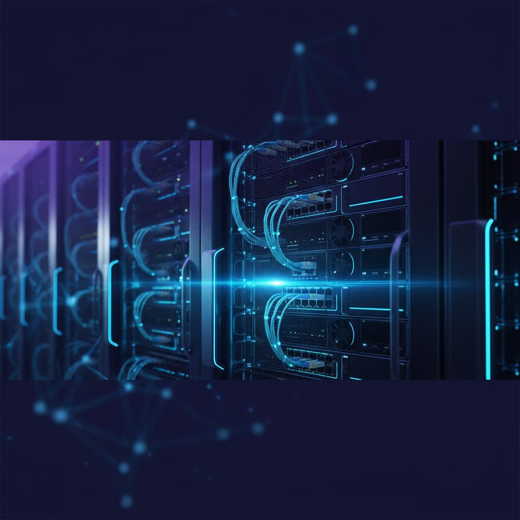 Ilustração técnica representando tecnologia relacionado a O que é VPS? Guia Definitivo de Servidor Virtual p