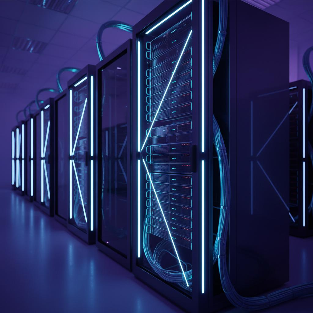 Ilustração técnica representando tecnologia relacionado a O que é VPS? Guia Definitivo sobre Servidor Virtua