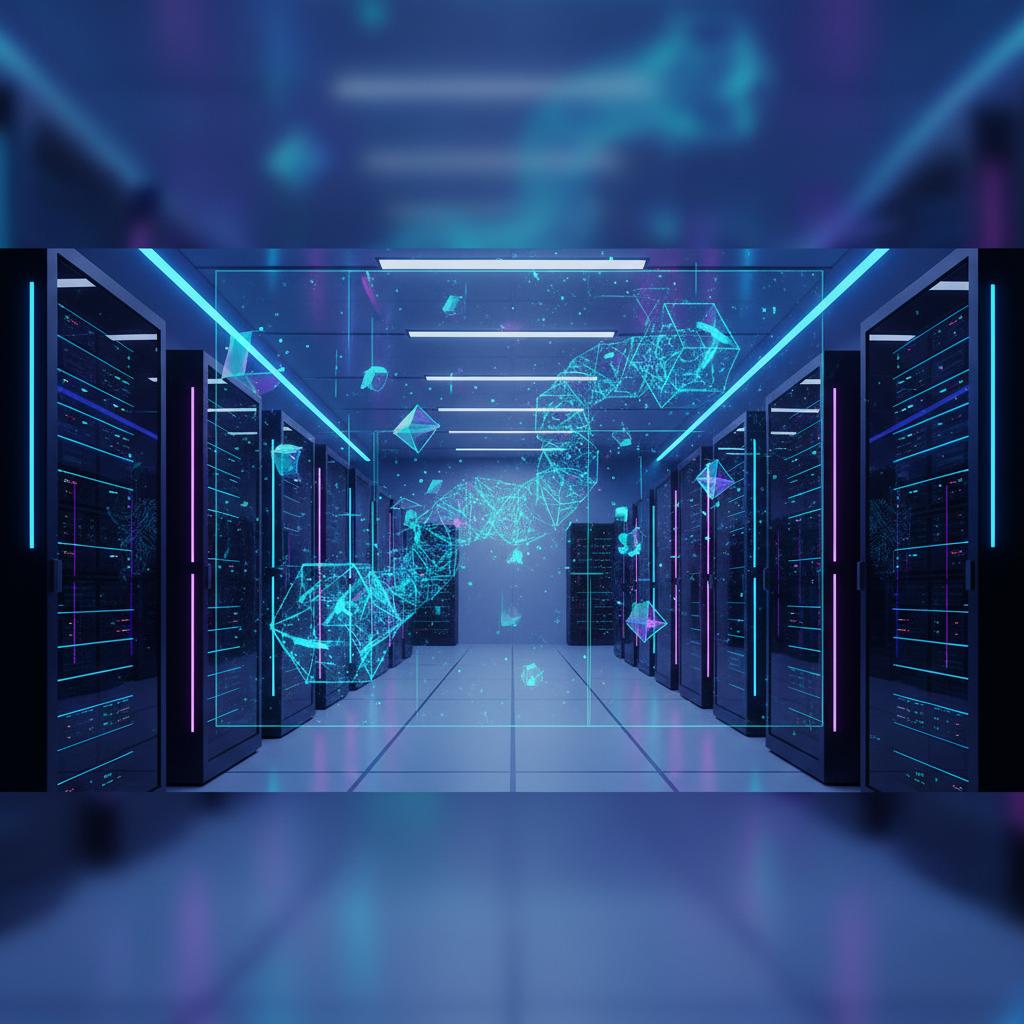 Ilustração técnica representando tecnologia relacionado a Bancos de Dados Vetoriais: Guia Definitivo 2026 incluindo Vector...