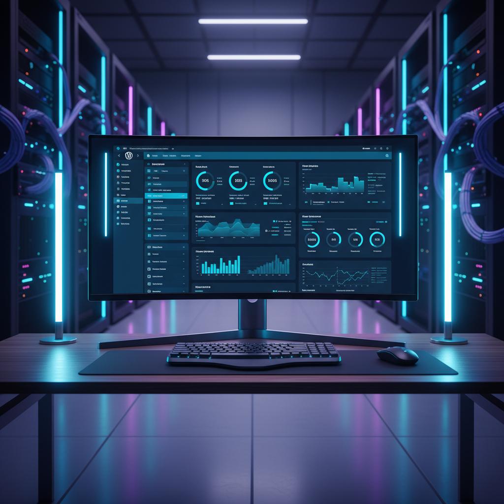 Ilustração técnica representando tecnologia relacionado a WordPress: O Guia Definitivo de Performance e Estr incluindo VPS