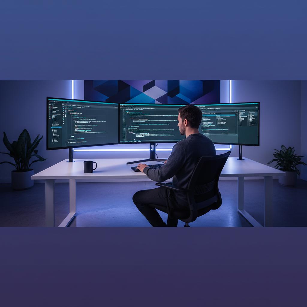 Ilustração técnica representando tecnologia relacionado a WordPress: Guia Definitivo 2026 para Criar Sites P incluindo VPS