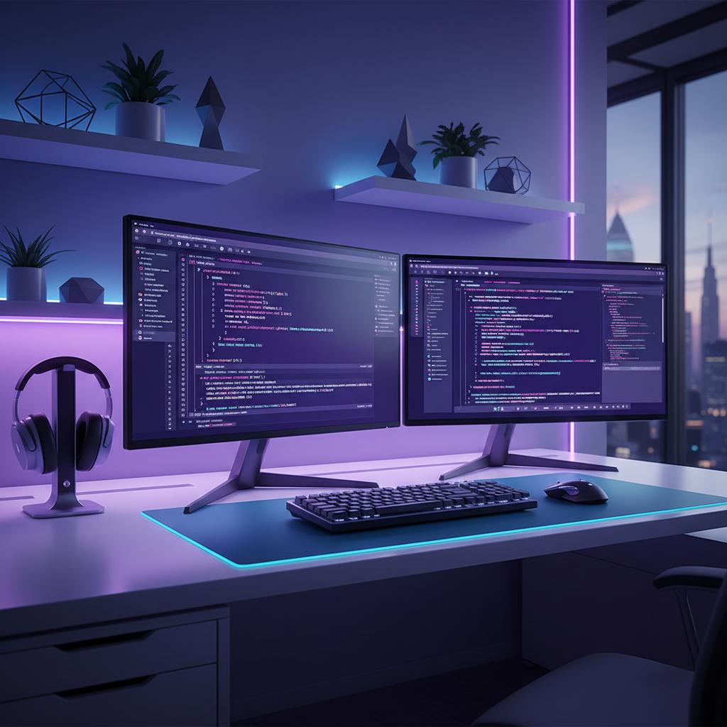 Ilustração técnica representando tecnologia relacionado a Guia de Programação 2026: Python, JavaScript e Dic