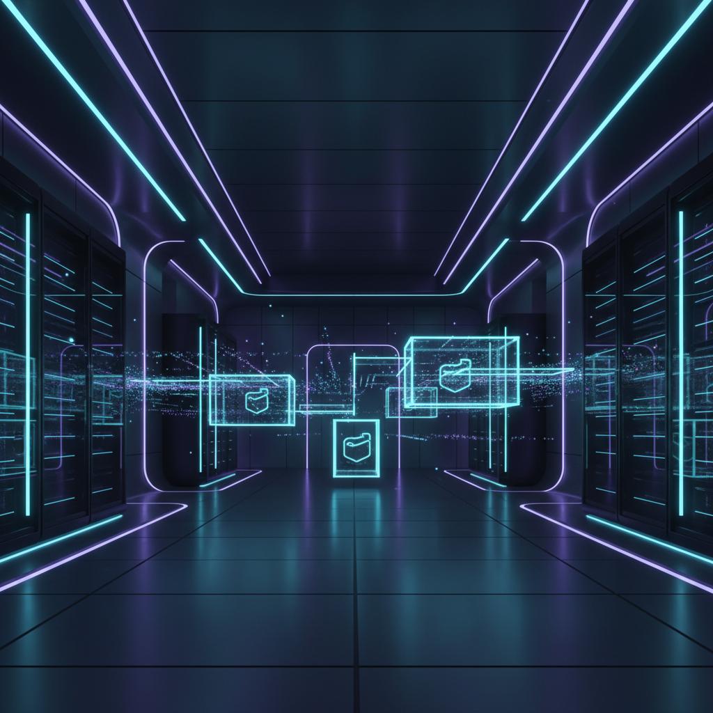 Ilustração técnica representando tecnologia relacionado a Docker: O Guia Definitivo para Modernizar seu Depl incluindo Con...