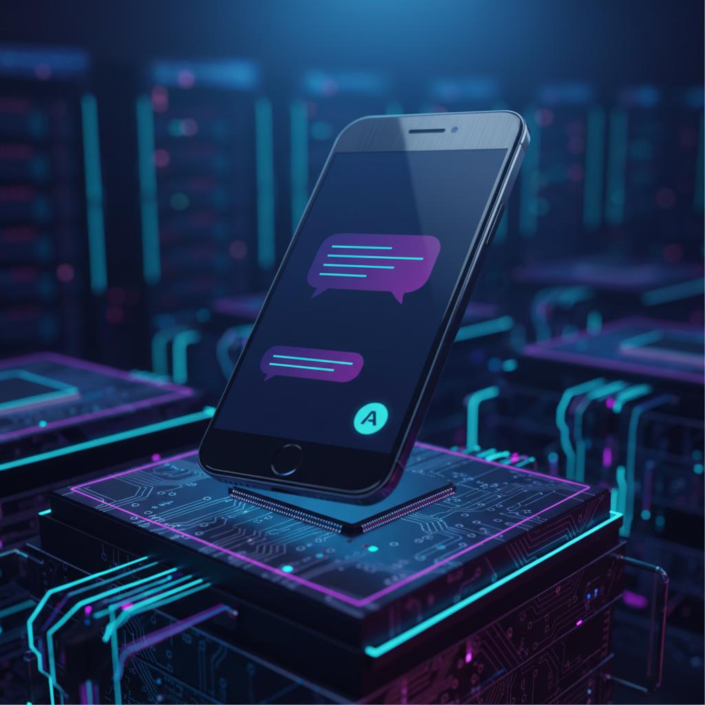 Ilustração técnica representando tecnologia relacionado a Guia Definitivo: Como o Typebot Revoluciona seus F incluindo cha...