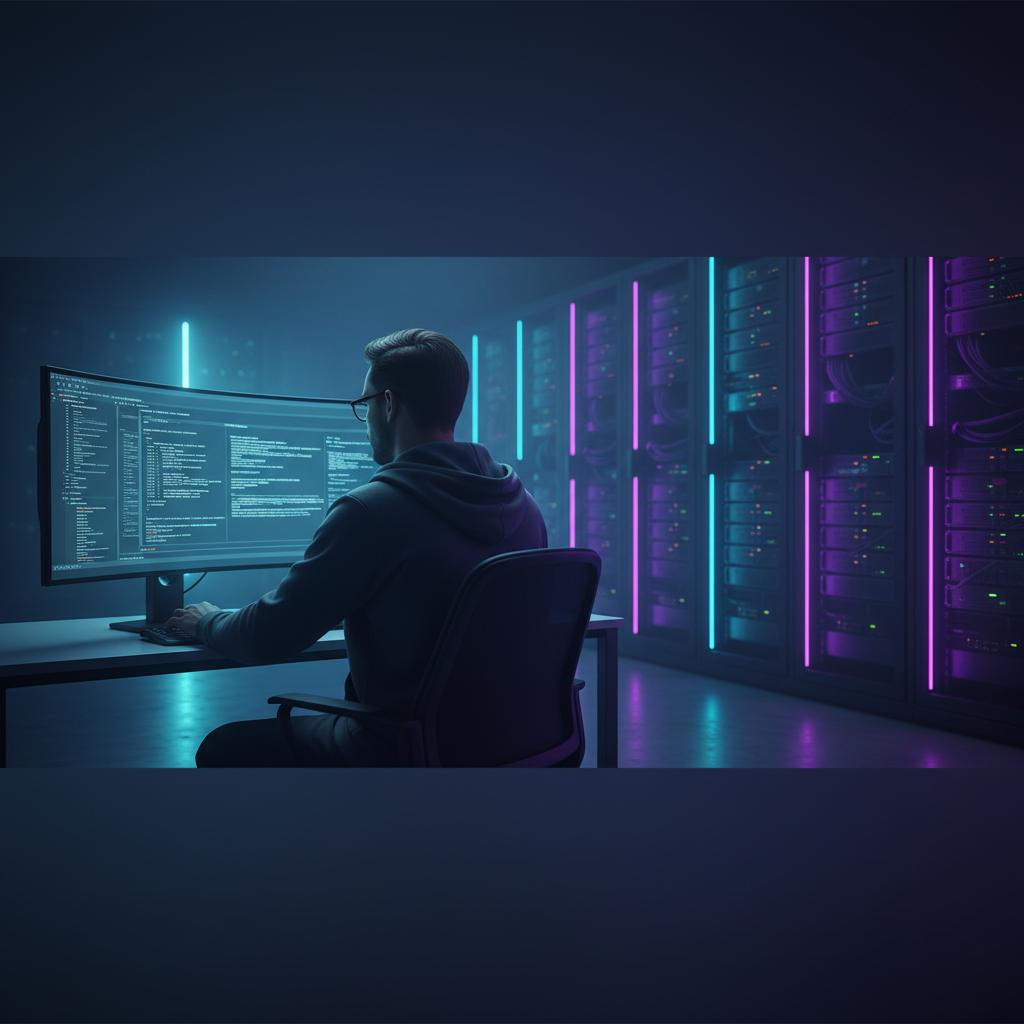 Ilustração técnica representando tecnologia relacionado a Guia Linux para Servidores: Domine a Administração incluindo Ubuntu