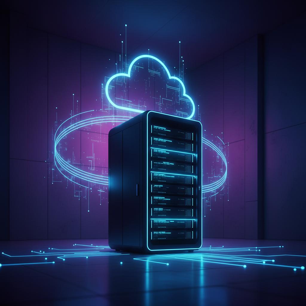 Ilustração técnica representando tecnologia relacionado a O que é VPS? Guia Definitivo sobre Servidor Virtua