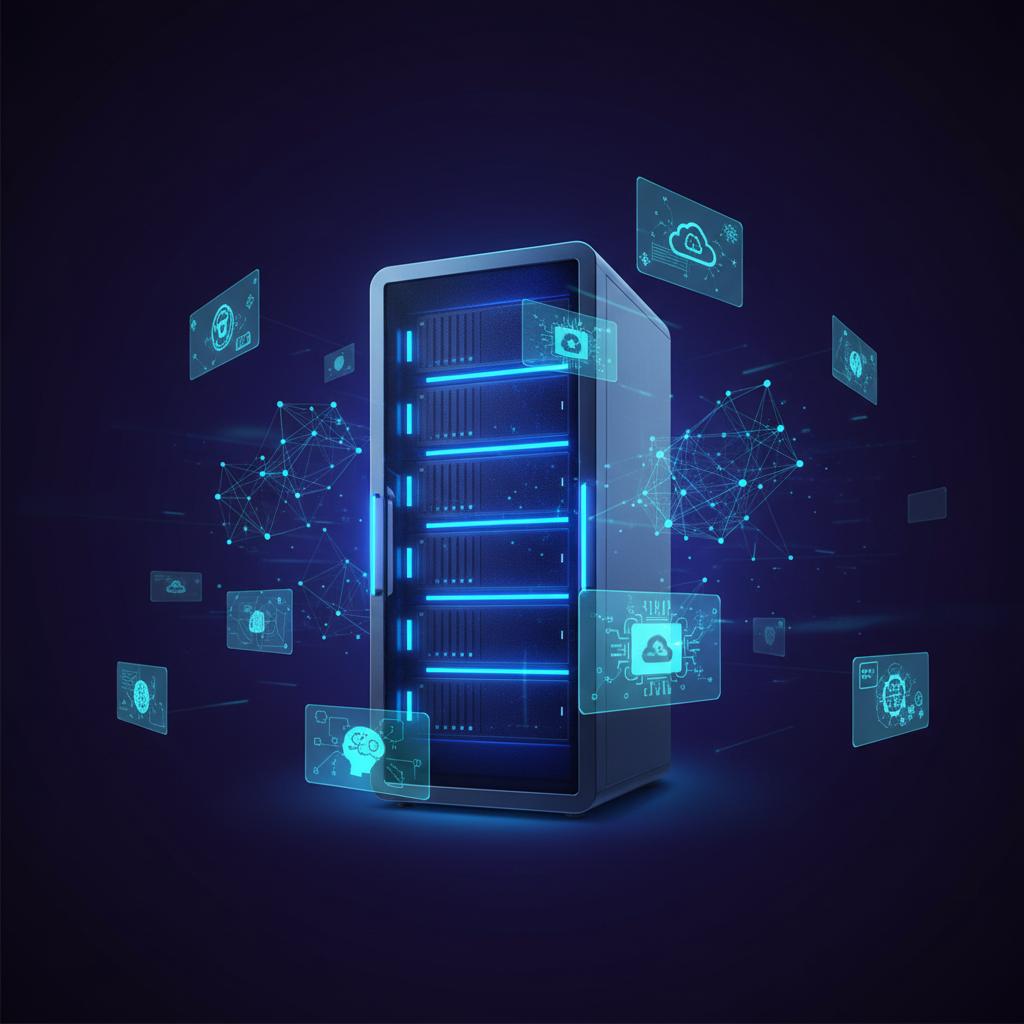 Ilustração técnica representando tecnologia relacionado a Como implementar LLM e OpenAI: Guia prático de inf incluindo Lan...