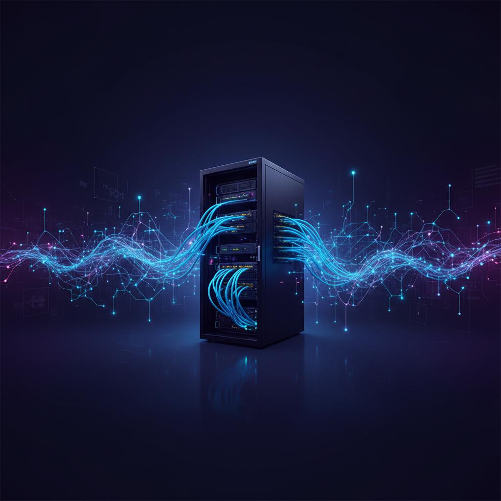 Ilustração técnica representando tecnologia relacionado a Como implementar LLM e IA: Guia Prático para Desen