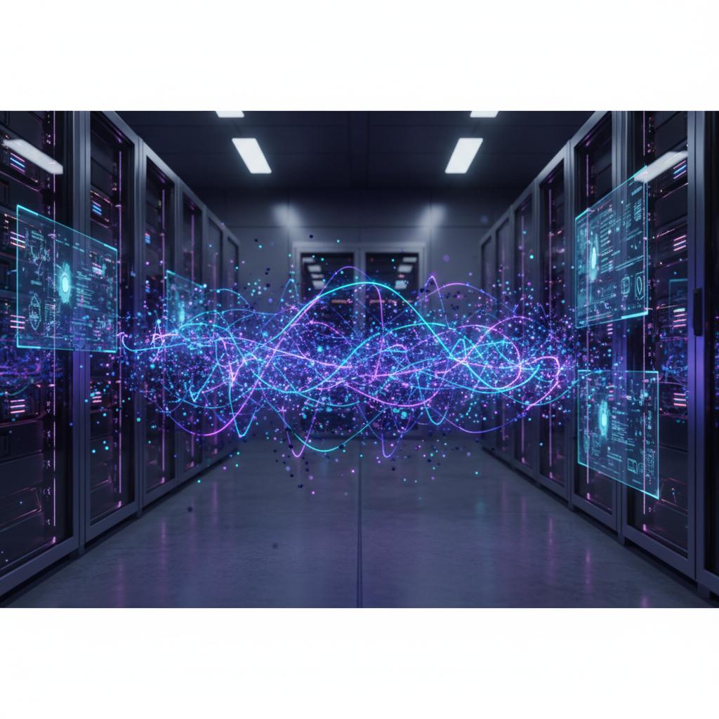 Ilustração técnica representando tecnologia relacionado a O que são Vector Databases: Guia Definitivo para I