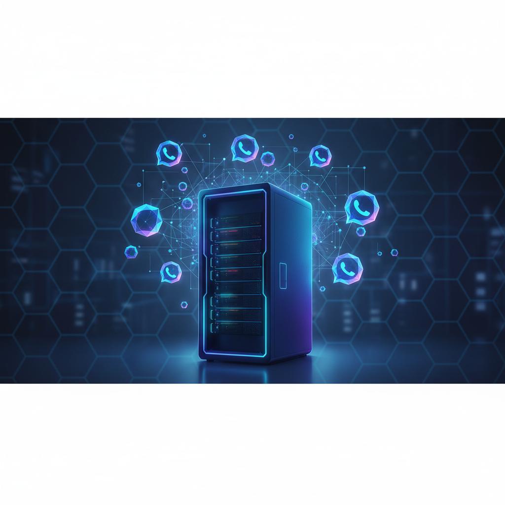 Ilustração técnica representando tecnologia relacionado a Guia Definitivo: Como Implementar a Evolution API  incluindo Wha...