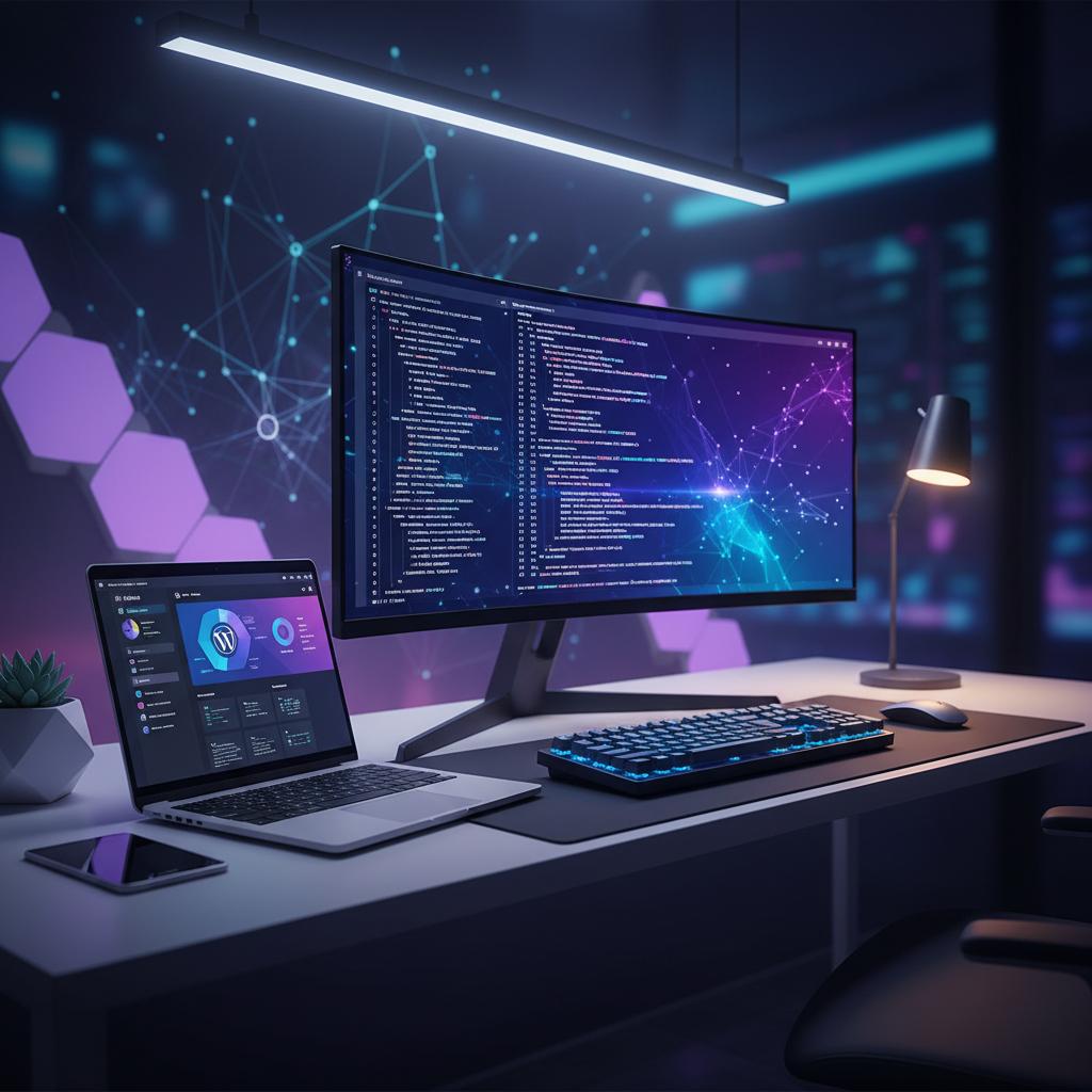 Ilustração técnica representando tecnologia relacionado a WordPress: Guia Definitivo 2026 para Performance e incluindo VPS